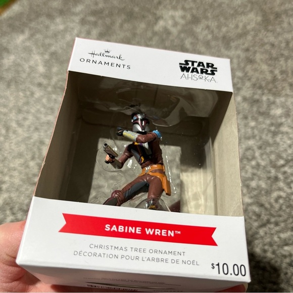 Hallmark Star Wars Ahsoka Sabine Wren Christmas Ornament Figure Figurine - Picture 3 of 5